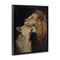 Stupell Industries Regal Pair of Lions Floating Frame, design by Svetlana Aleynikova